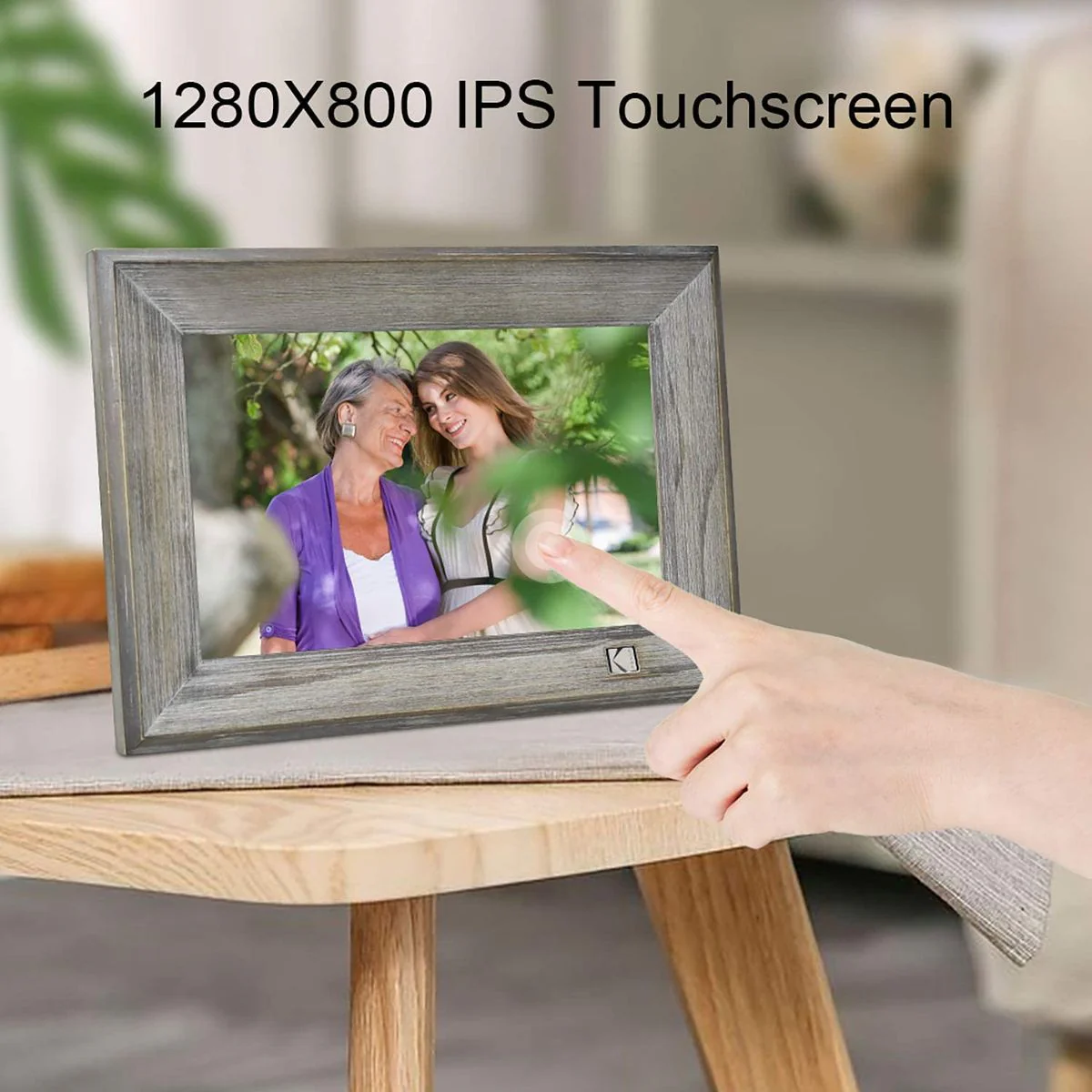 Kodak 10 inch WiFi Wood Grey Digital Photo Frame - Image 5