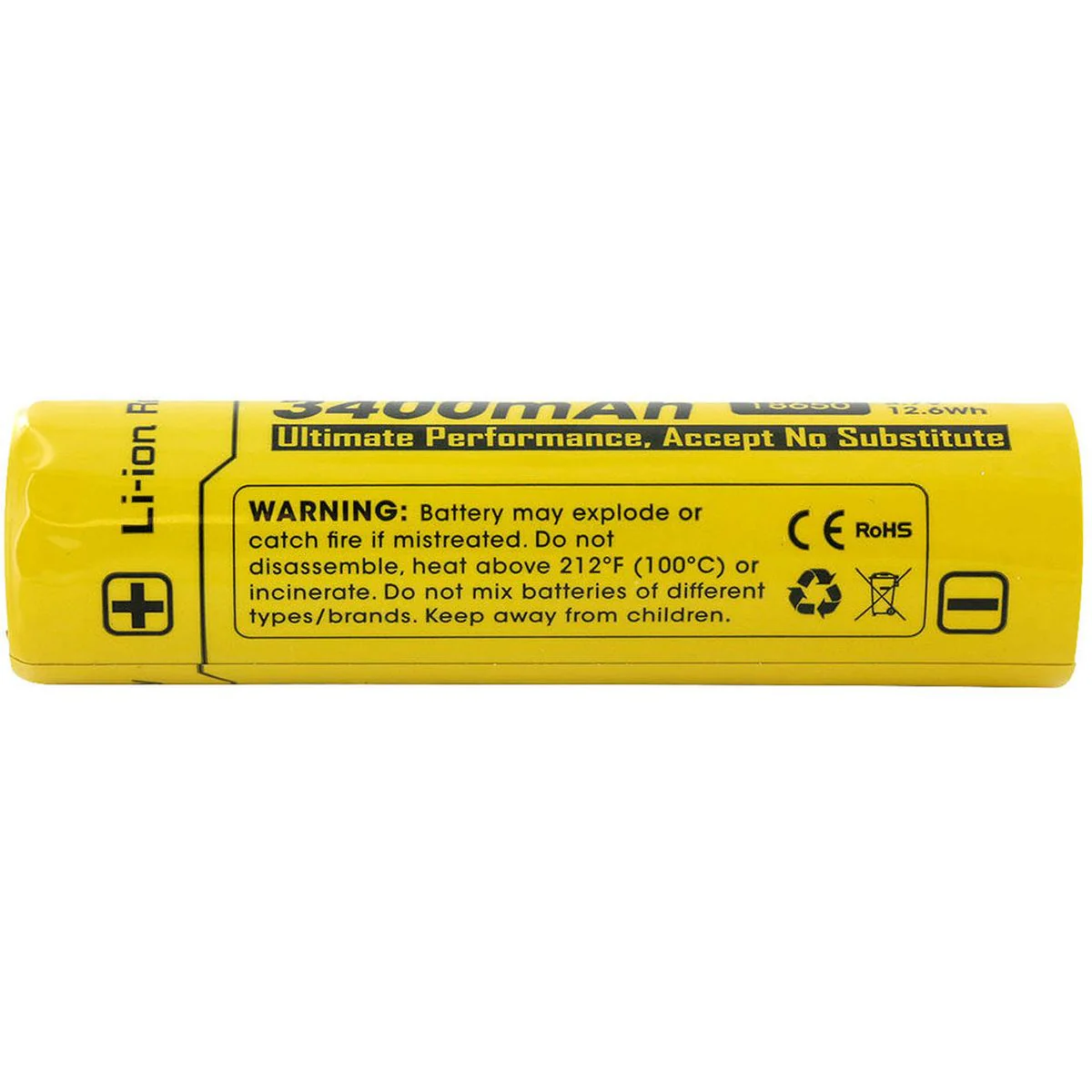 Nitecore 18650 NL1834 (3400mAh) - Image 2