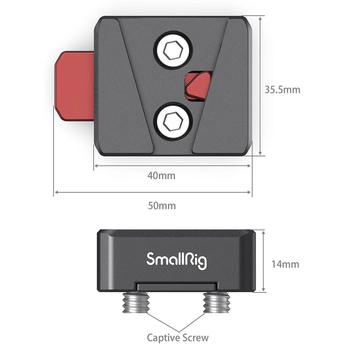 SmallRig 2801 Mini V-Lock Assembly Kit - Image 2