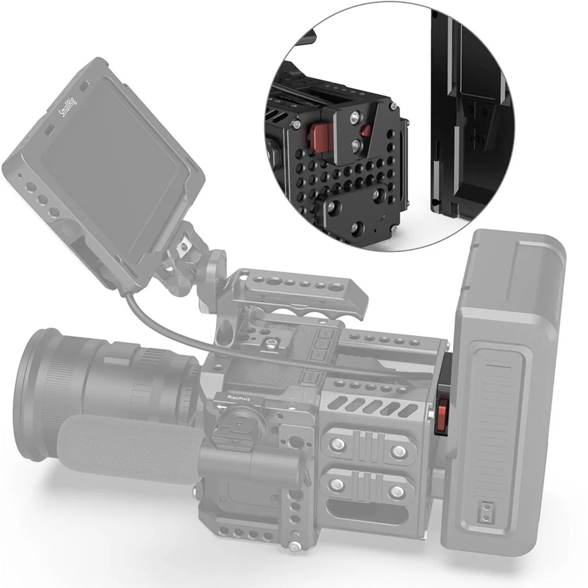 SmallRig 2801 Mini V-Lock Assembly Kit - Image 3