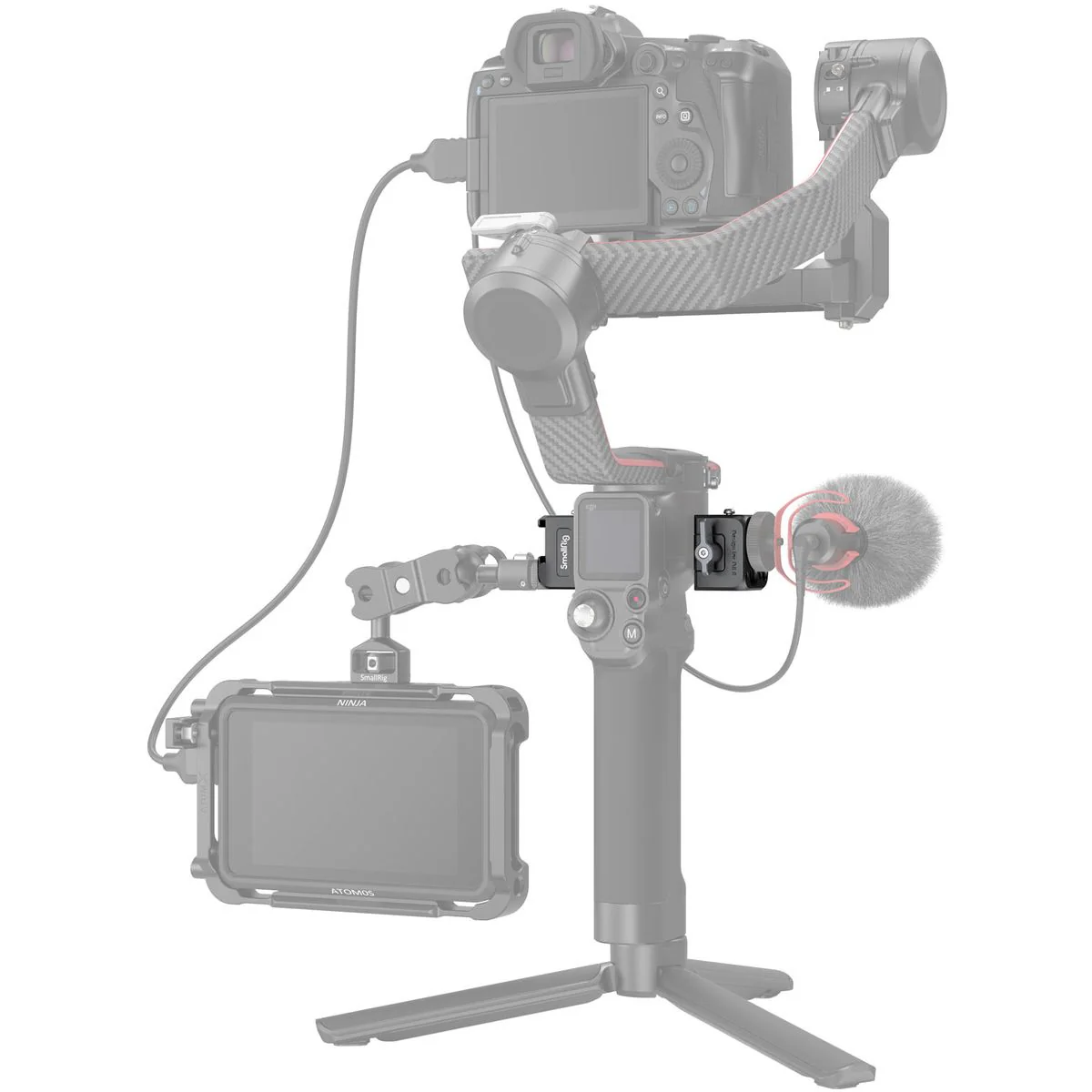 SmallRig 3025 Nato Clamp Accessory Mount For DJI RS 2/RSC 2 - Image 4