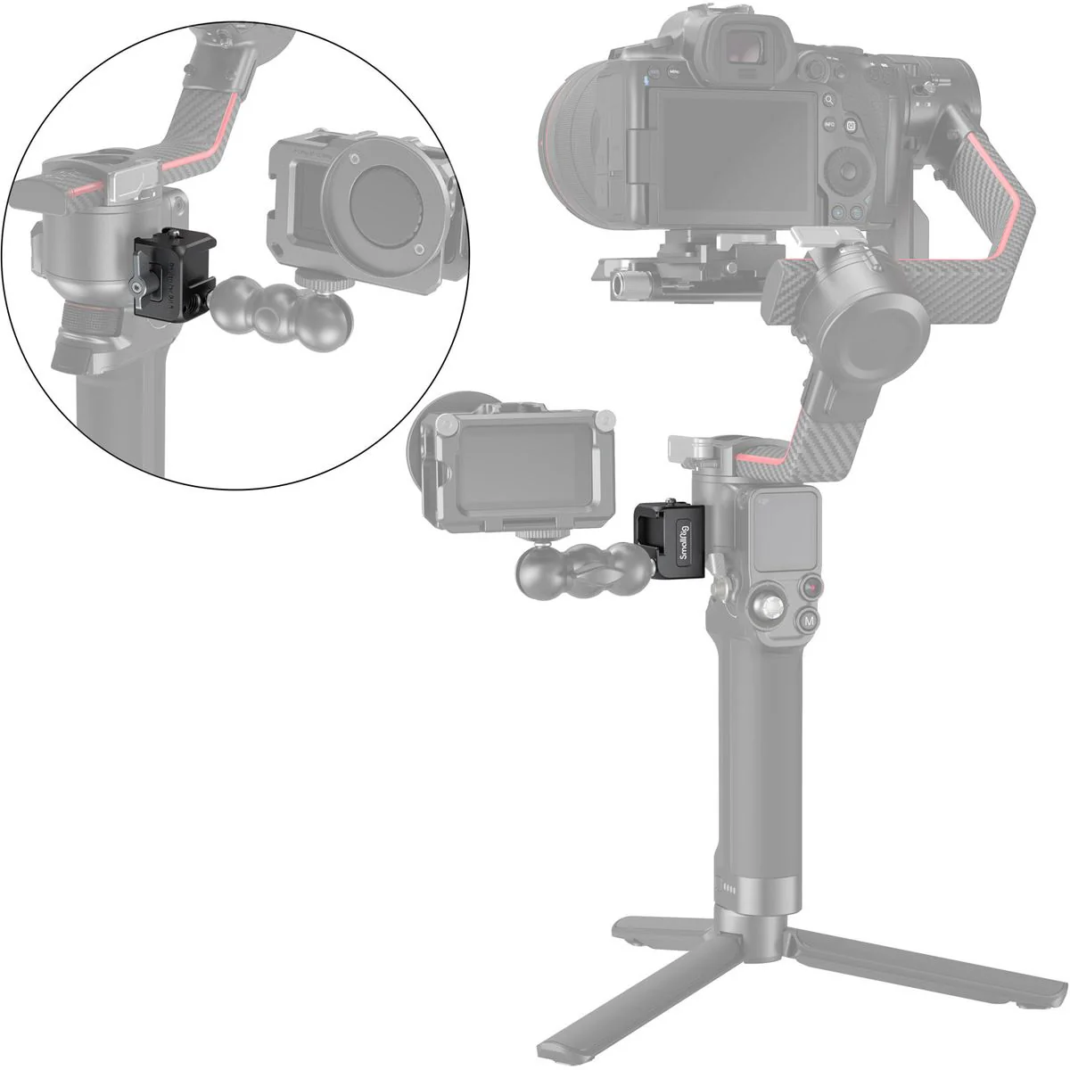 SmallRig 3025 Nato Clamp Accessory Mount For DJI RS 2/RSC 2 - Image 5