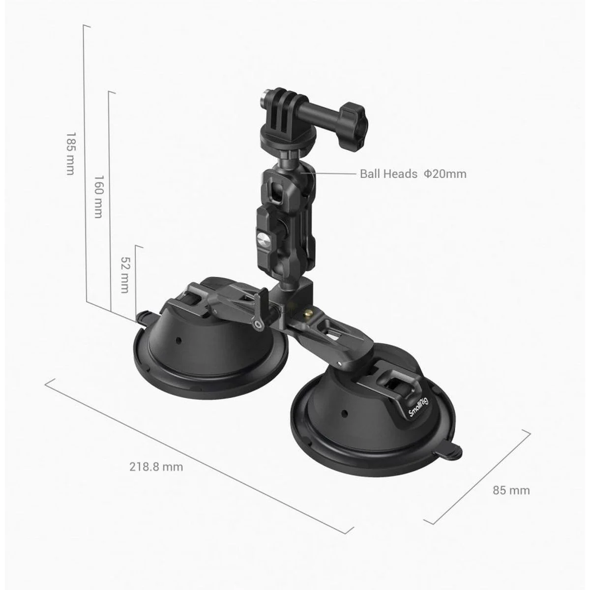 SmallRig 3566 Portable Dual Suction Cup Camera Mount SC-2K - Image 3