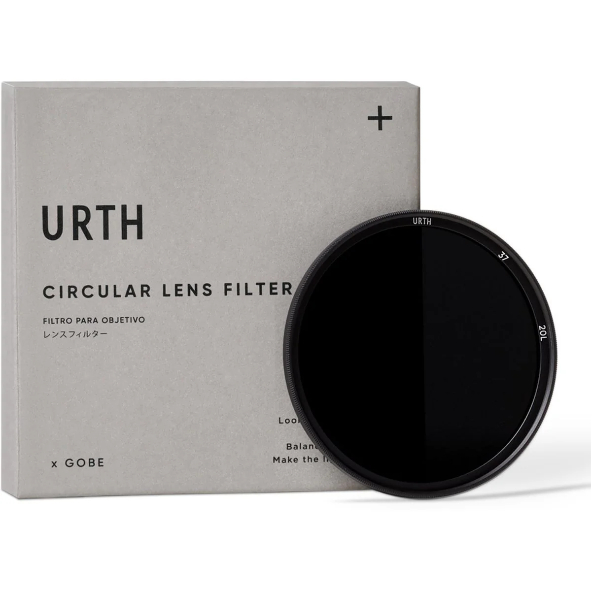 Urth 37mm ND64 (6 Stop) Lens Filter (Plus+)
