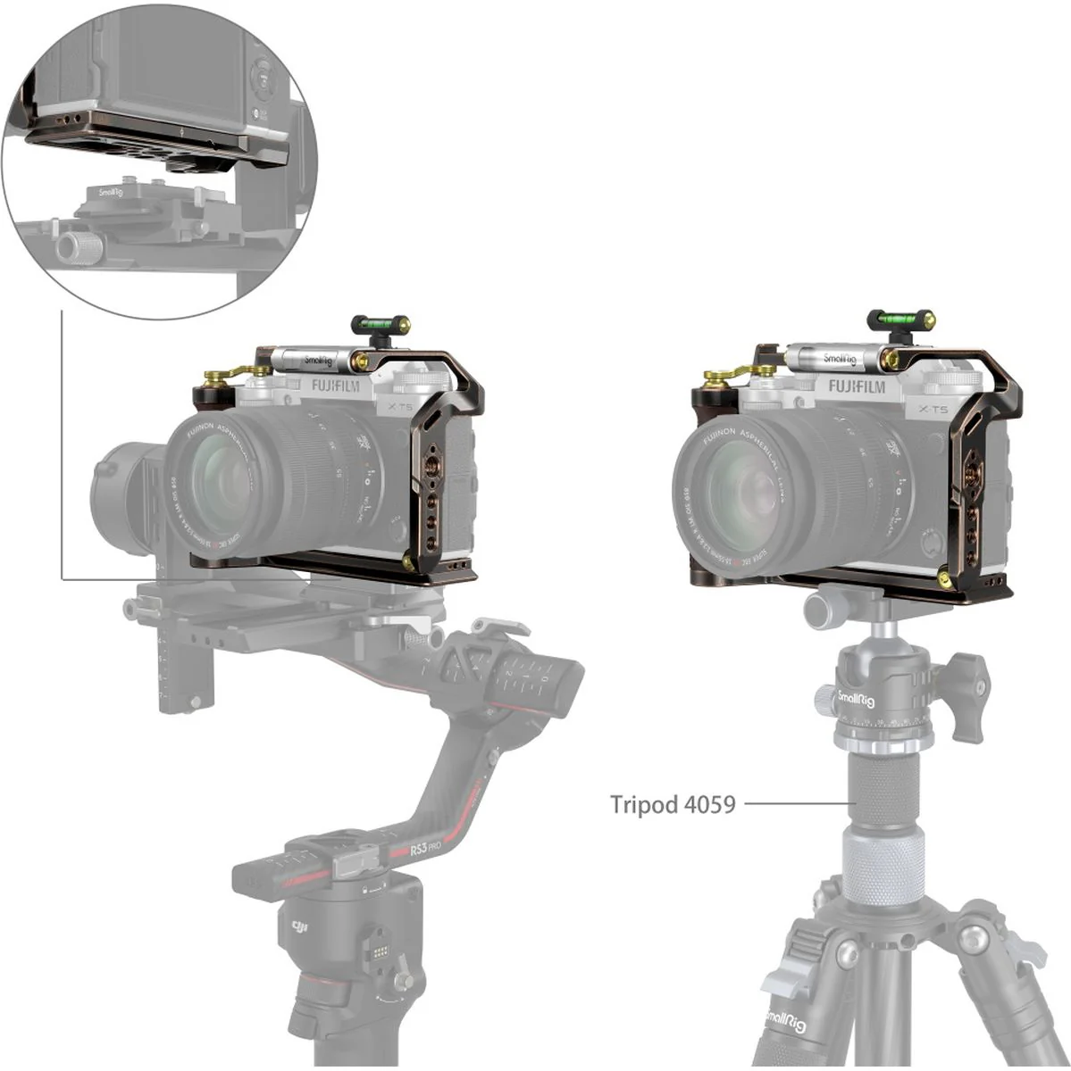 SmallRig 3870 Retro Cage For Fujifilm X-T5 - Image 4