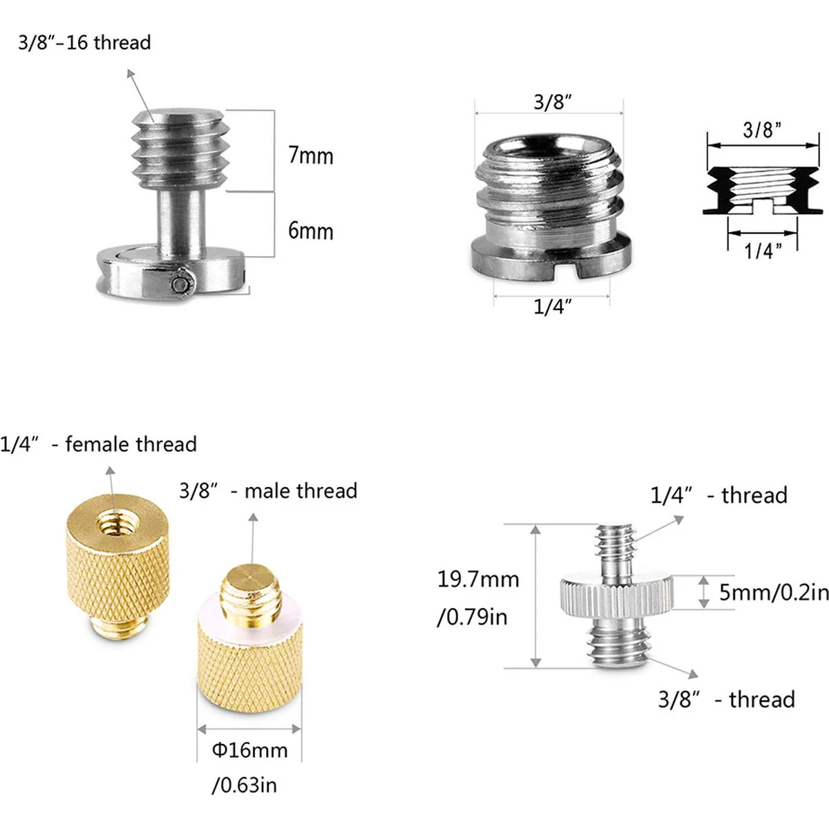 SmallRig 3995 Screw Ratchet Wingnut Set - Image 4