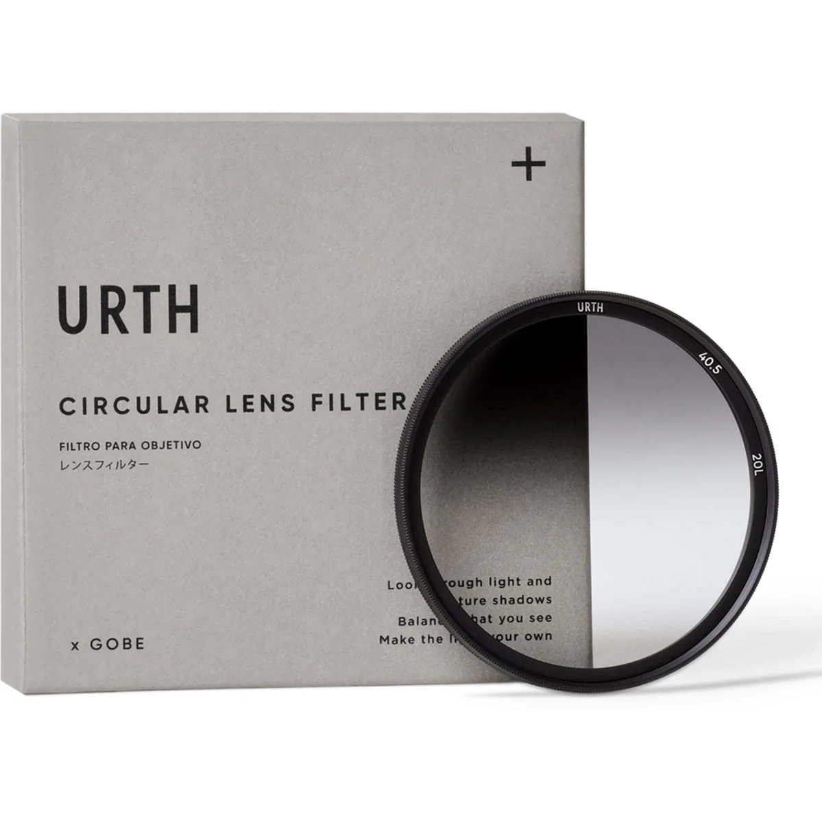Urth 40.5mm Soft Graduated ND8 Lens Filter (Plus+)