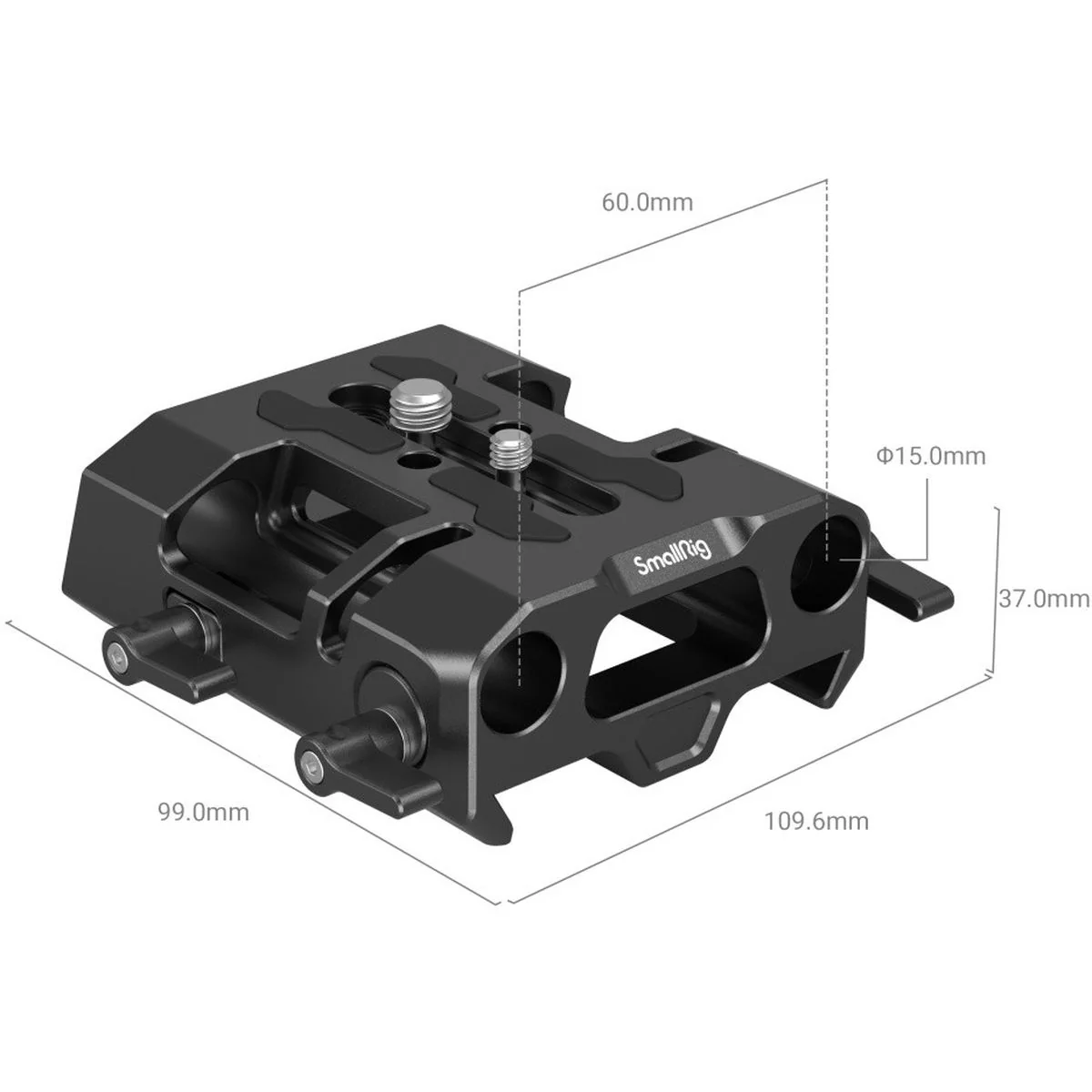 SmallRig 4002 15mm Dovetail Baseplate - Image 2