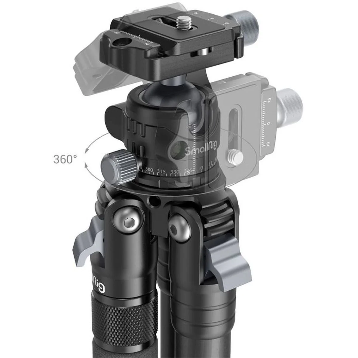 SmallRig 4060 Carbon Fiber Tripod AP-10 - Image 5