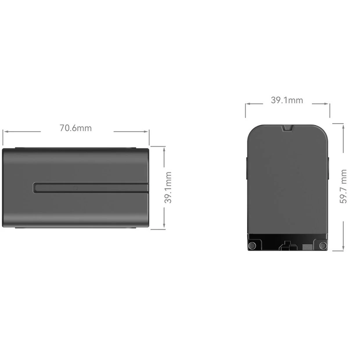 SmallRig 4073 NP-F970 Camera Battery - Image 2