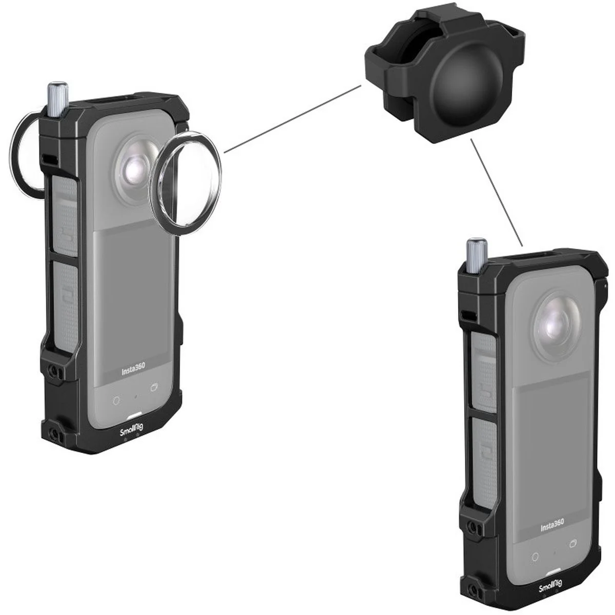 SmallRig 4088B Frame For Insta360 X3 - Image 4