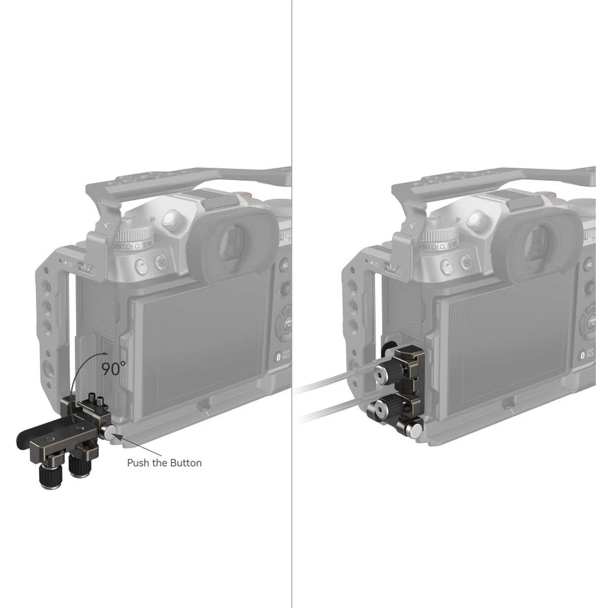 SmallRig 4147 HDMI & USB-C Cable Clamp For Fujifilm X-T5 - Image 2