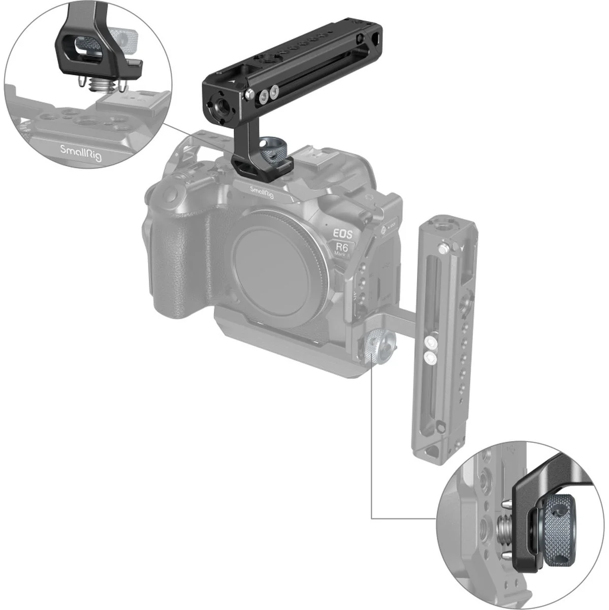 SmallRig 4153 Adjustable Top Handle (ARRI-Style Mount) - Image 4