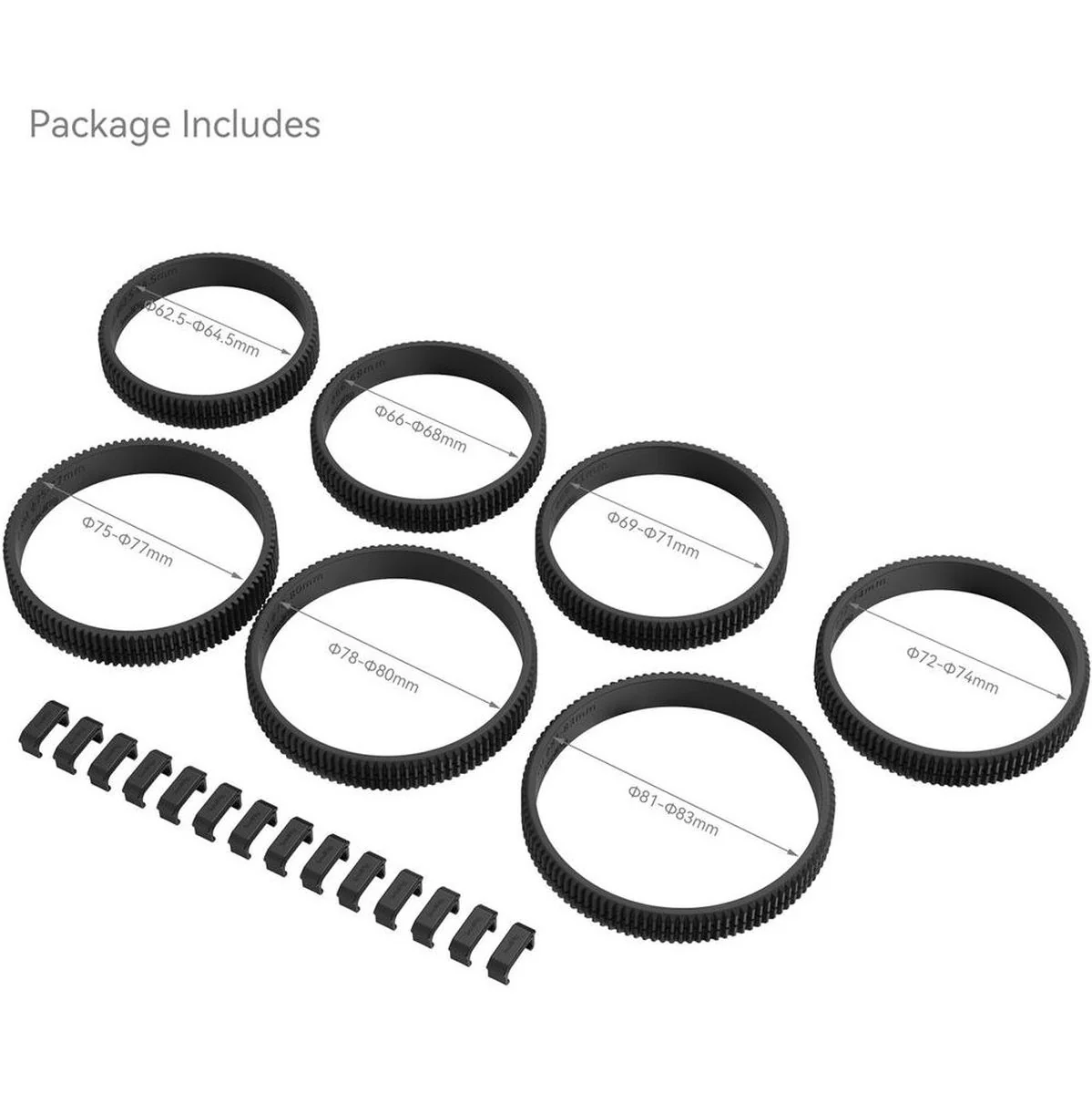 SmallRig 4185 Seamless Focus Gear Ring Kit - Image 3