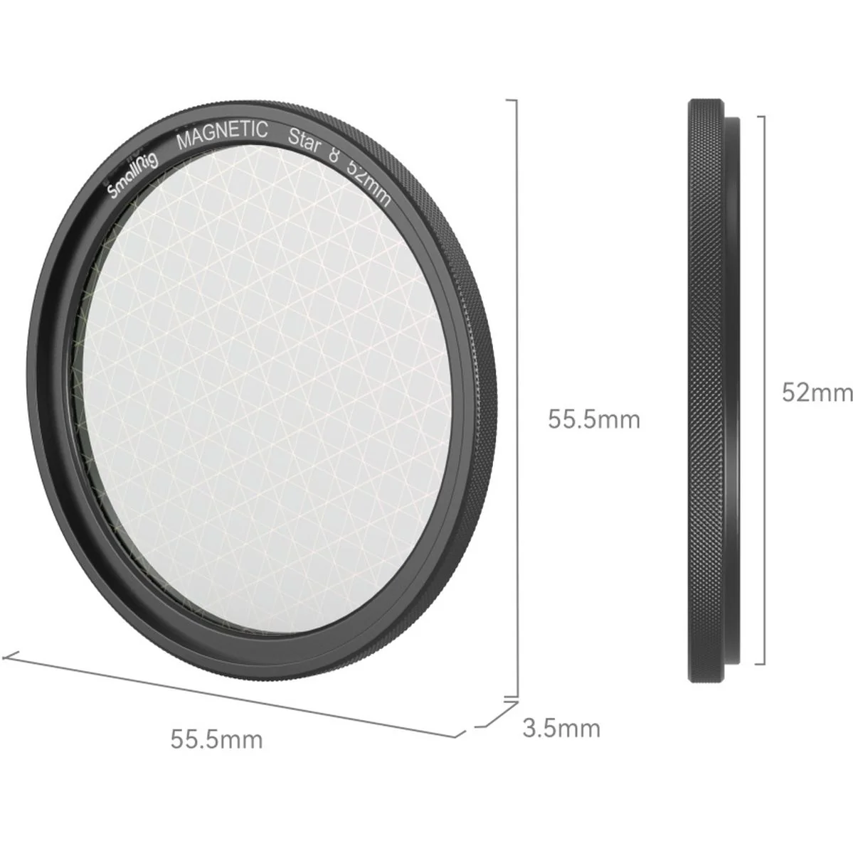 SmallRig 4218 Magease Magnetic Star-Cross Filter Kit (8 Poin - Image 5