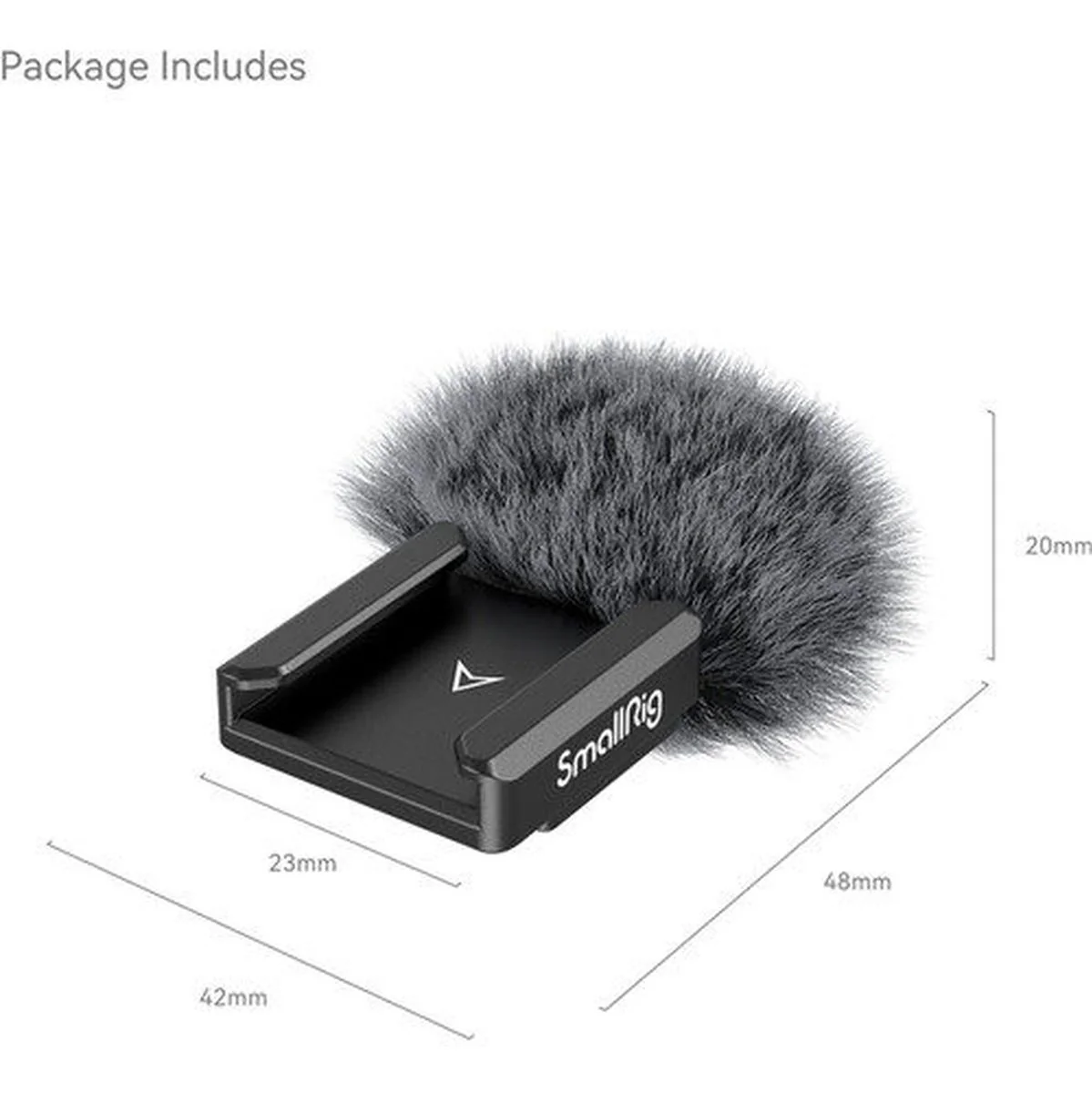 SmallRig 4245 Furry Windscreen For Panasonic LUMIX S5 II / S - Image 2