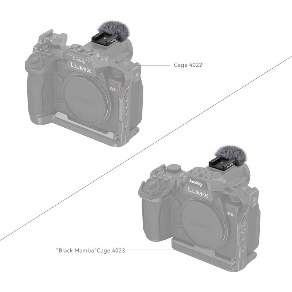 SmallRig 4245 Furry Windscreen For Panasonic LUMIX S5 II / S - Image 4