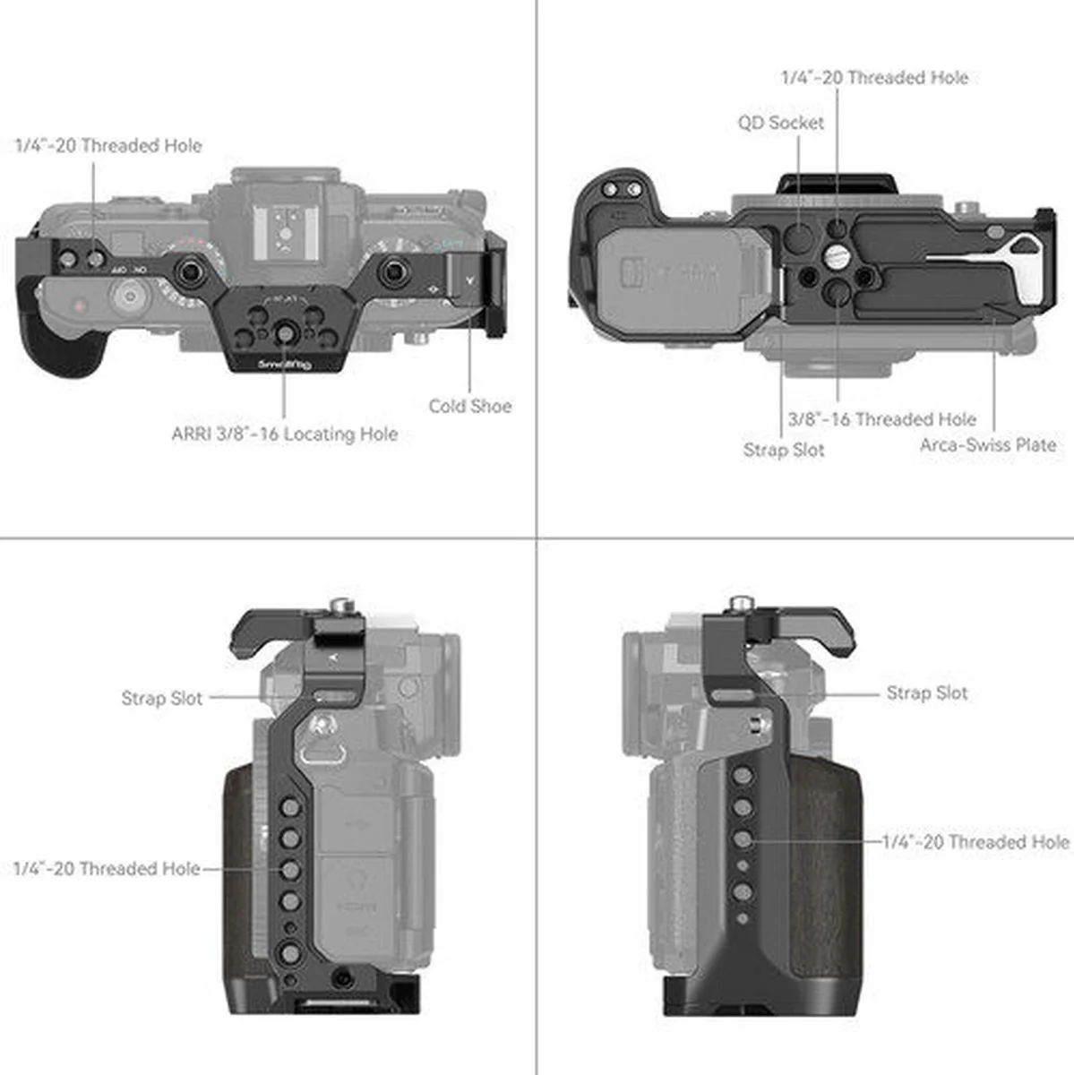 SmallRig 4261 Camera Cage For Nikon Z F - Image 3
