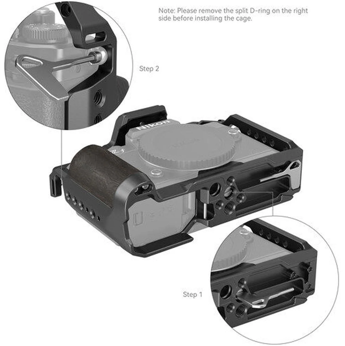 SmallRig 4261 Camera Cage For Nikon Z F - Image 4