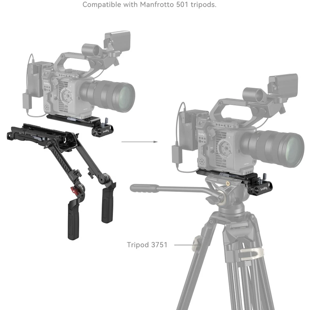 SmallRig 4274 Shoulder Rig Kit (Pro) - Image 5