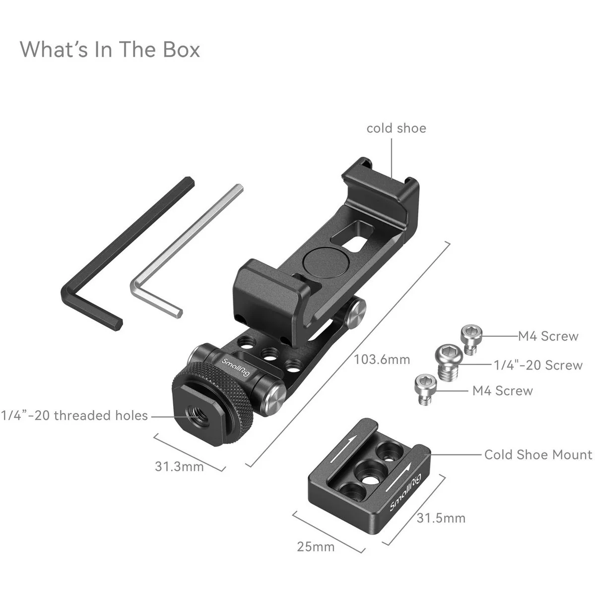 SmallRig 4301 Phone Holder For DJI Gimbals - Image 5