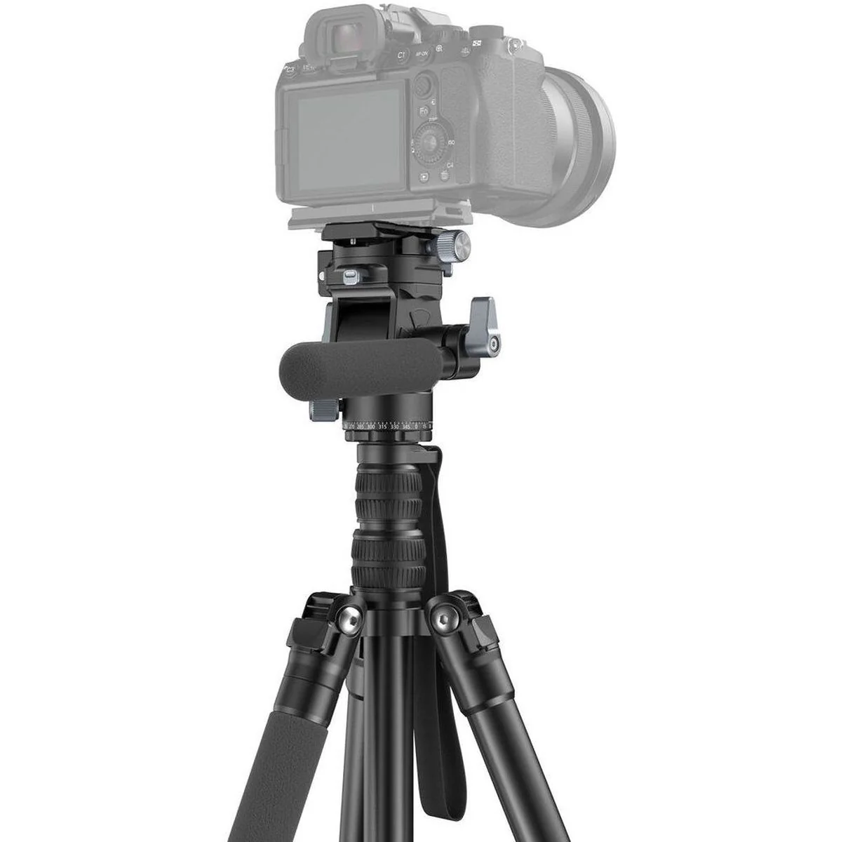 SmallRig 4307 Freeblazer Aluminum Alloy Video Tripod CT195 - Image 2