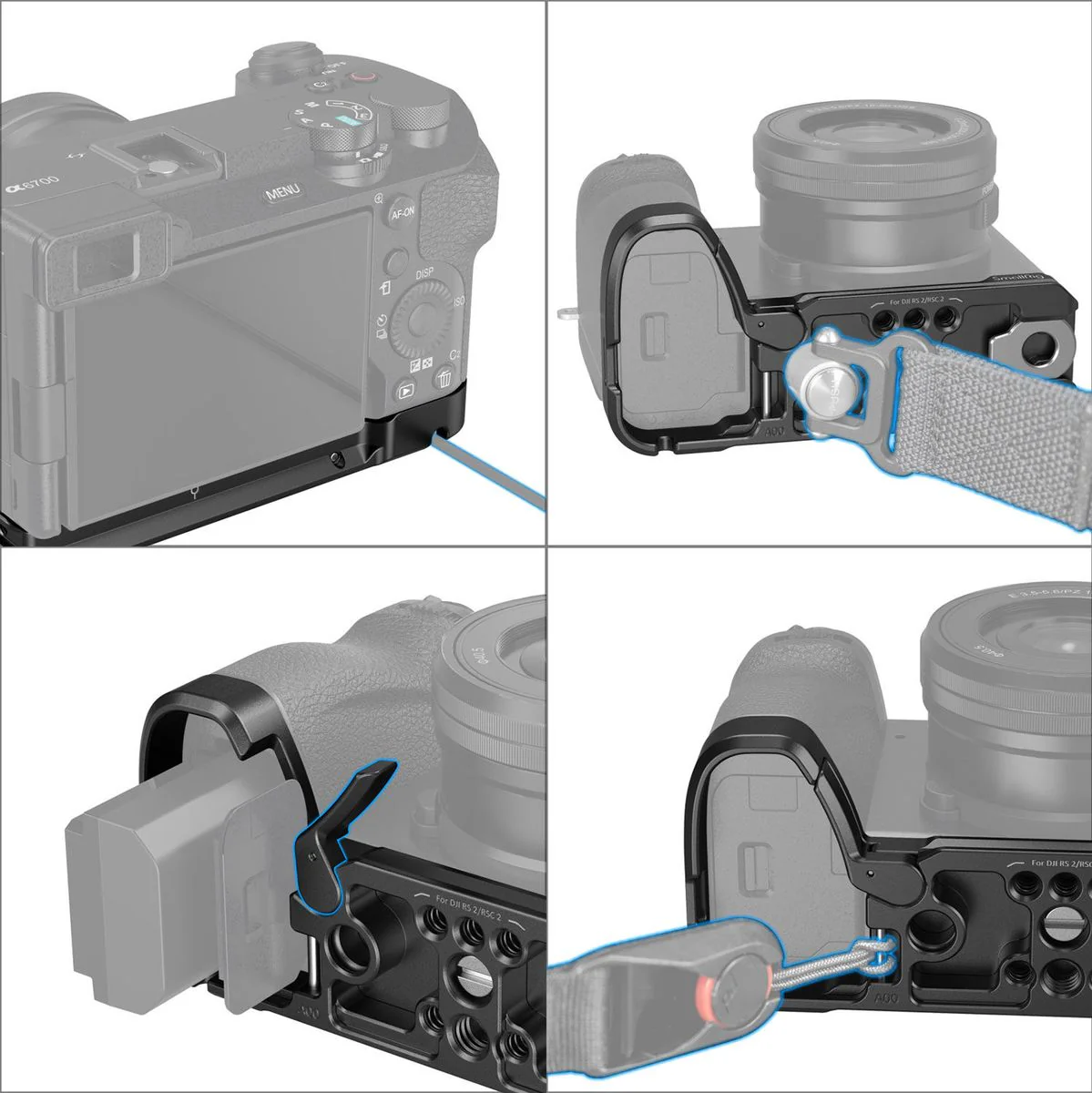 SmallRig 4338 Baseplate For Sony Alpha 6700 - Image 3