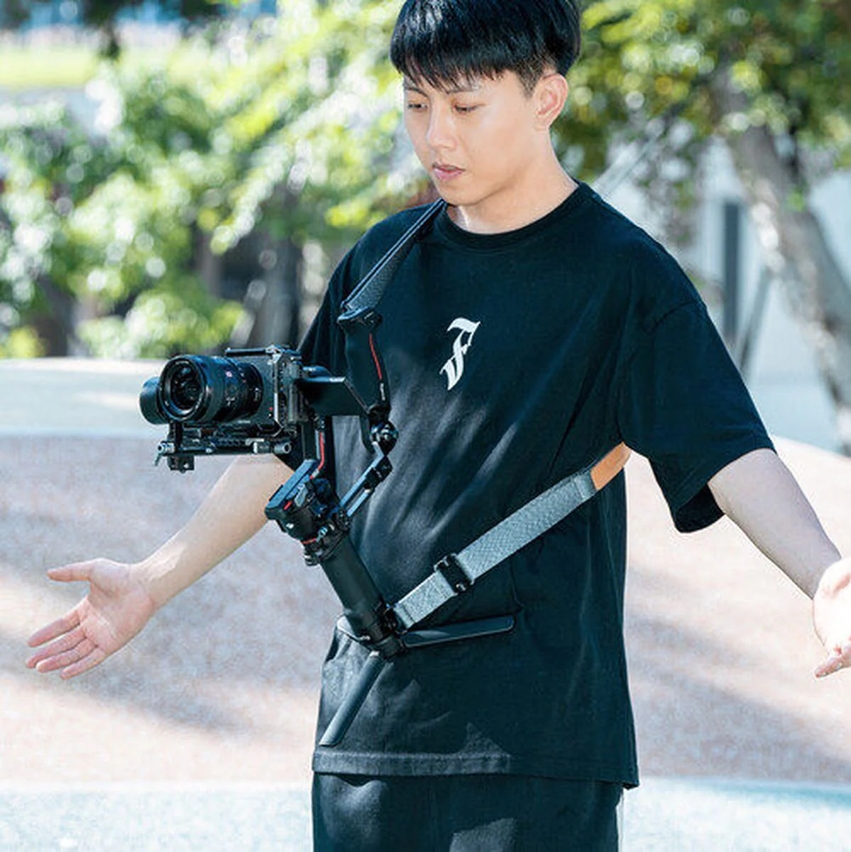 SmallRig 4383 Weight-Reducing Sling Handgrip Kit For DJI RS - Image 5