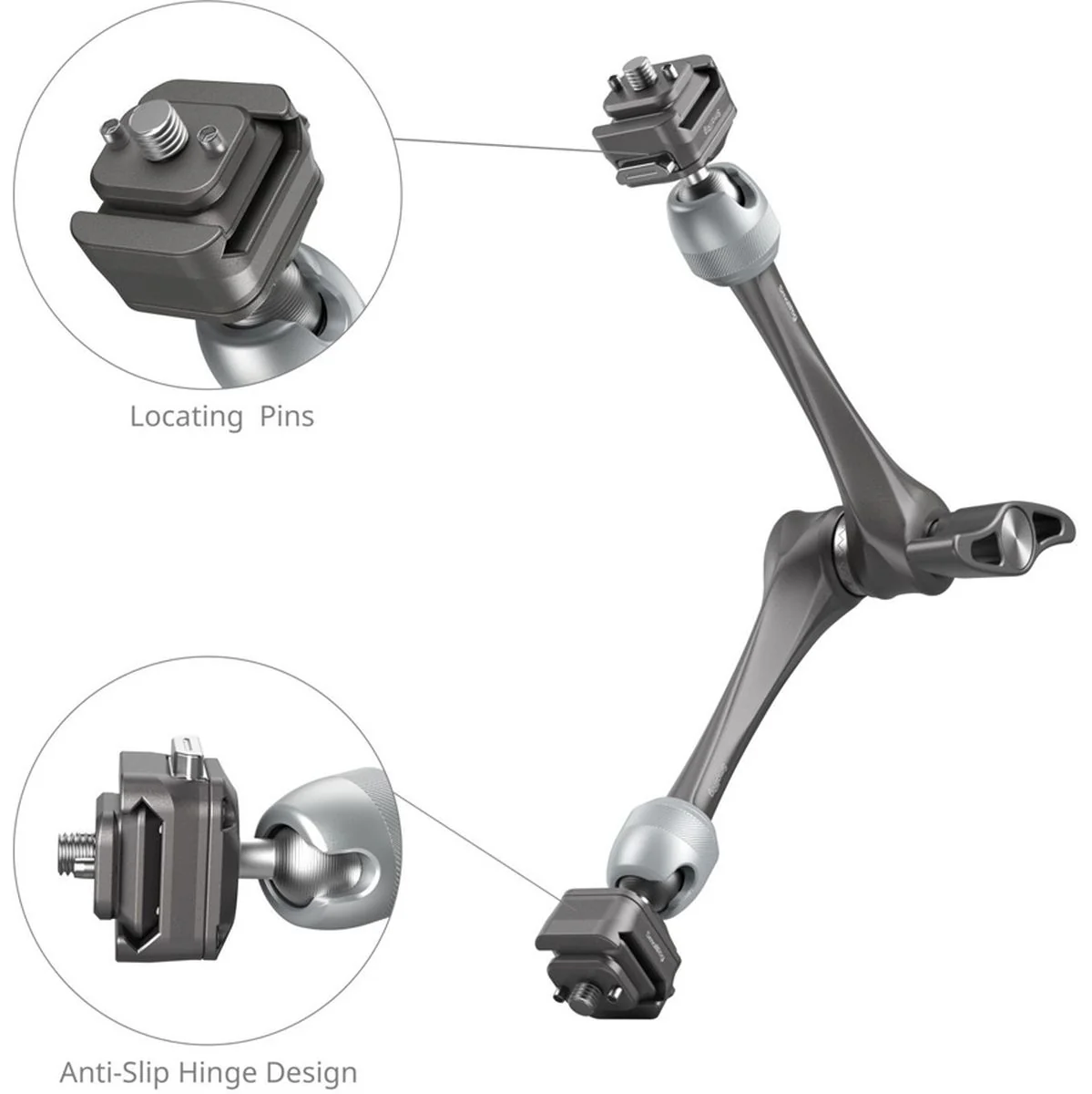 SmallRig 4489 Hawklock H21 Quick Release Rosette Magic Arm ( - Image 4