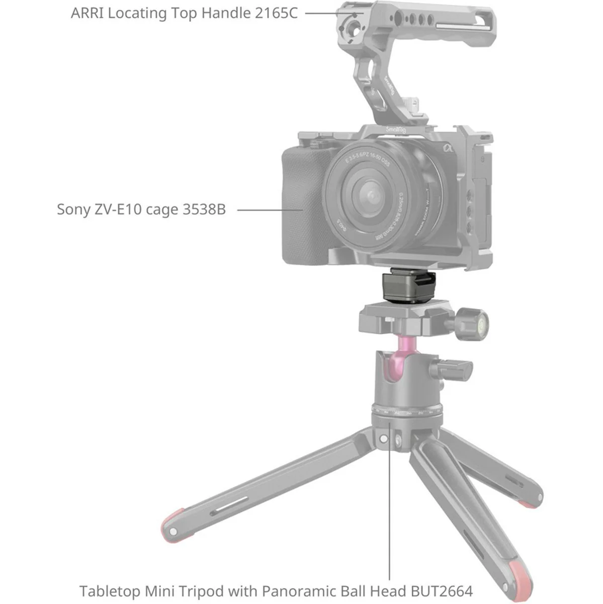 SmallRig 4491 Hawklock H21 Universal Quick Release Mount Pla - Image 2