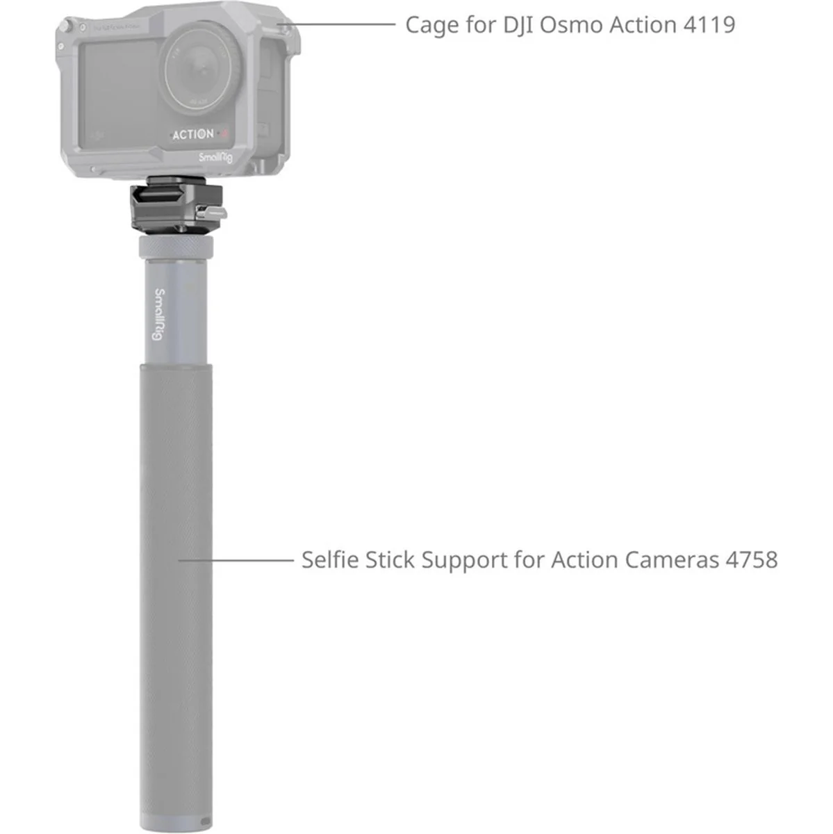 SmallRig 4491 Hawklock H21 Universal Quick Release Mount Pla - Image 3