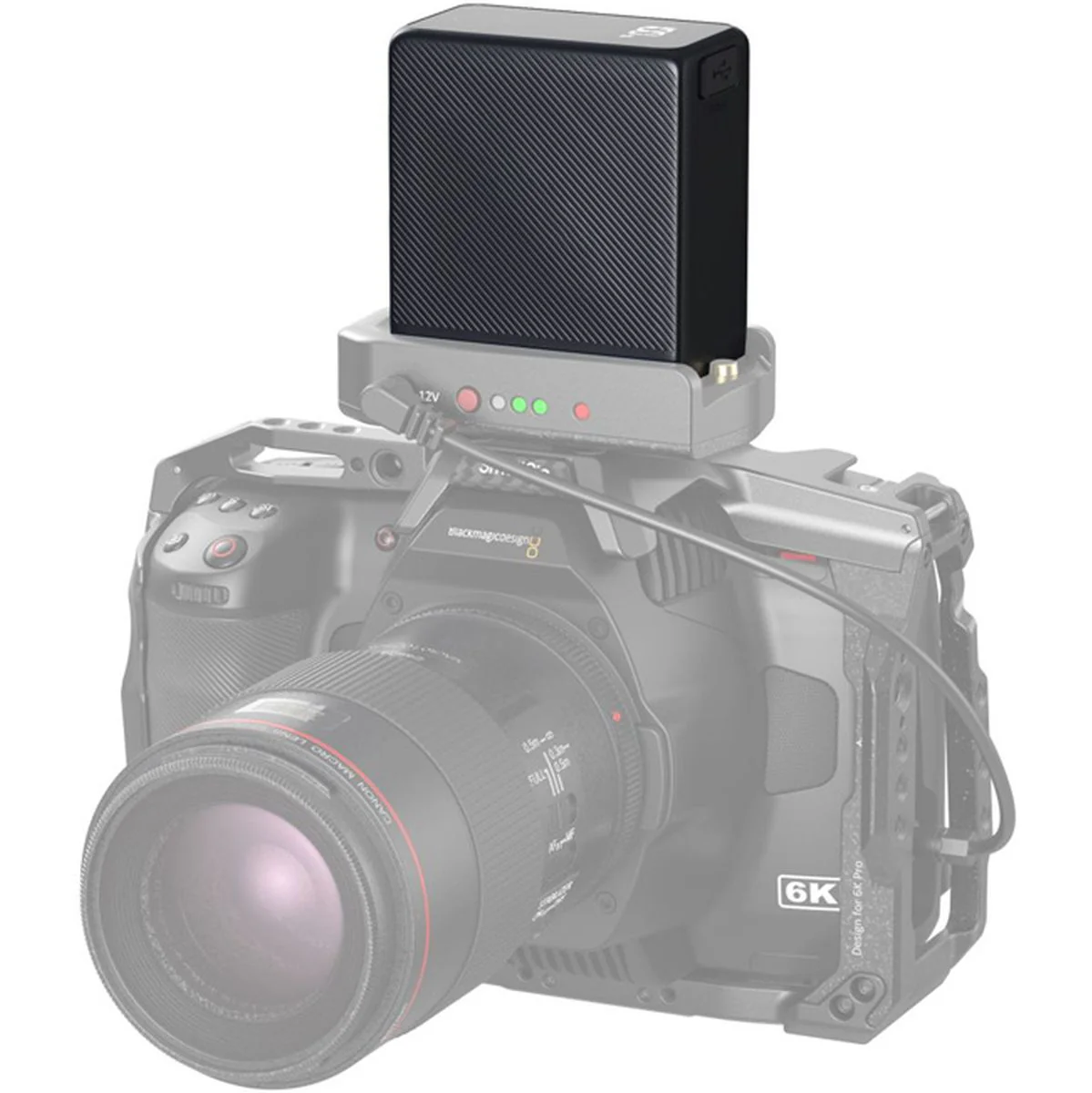 SmallRig 4577 NP-F970 USB-C Rechargeable Camera Battery (Gre - Image 2