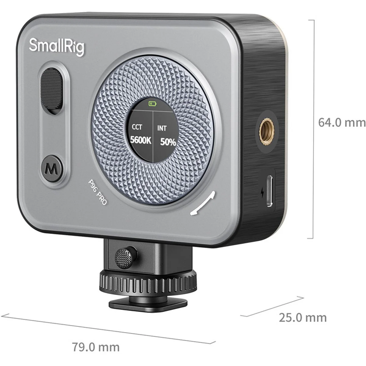 SmallRig 4660 Vibe P96 Pro Mini LED Video Light (Black) - Image 4