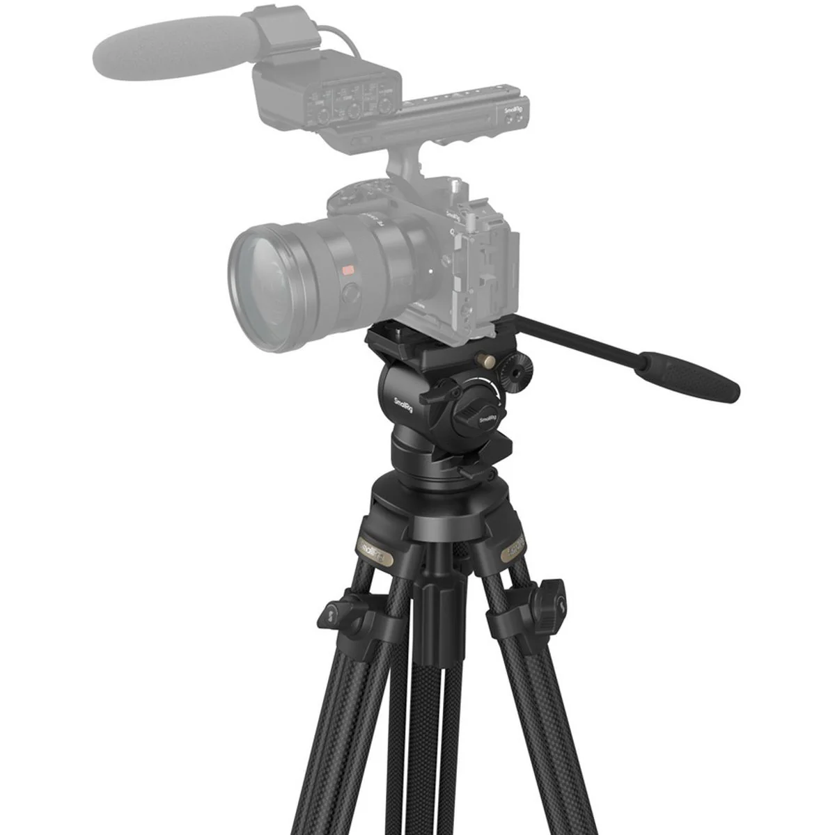 SmallRig 4685 Lightweight Video Carbon Fiber Tripod Kit AD 5 - Image 2