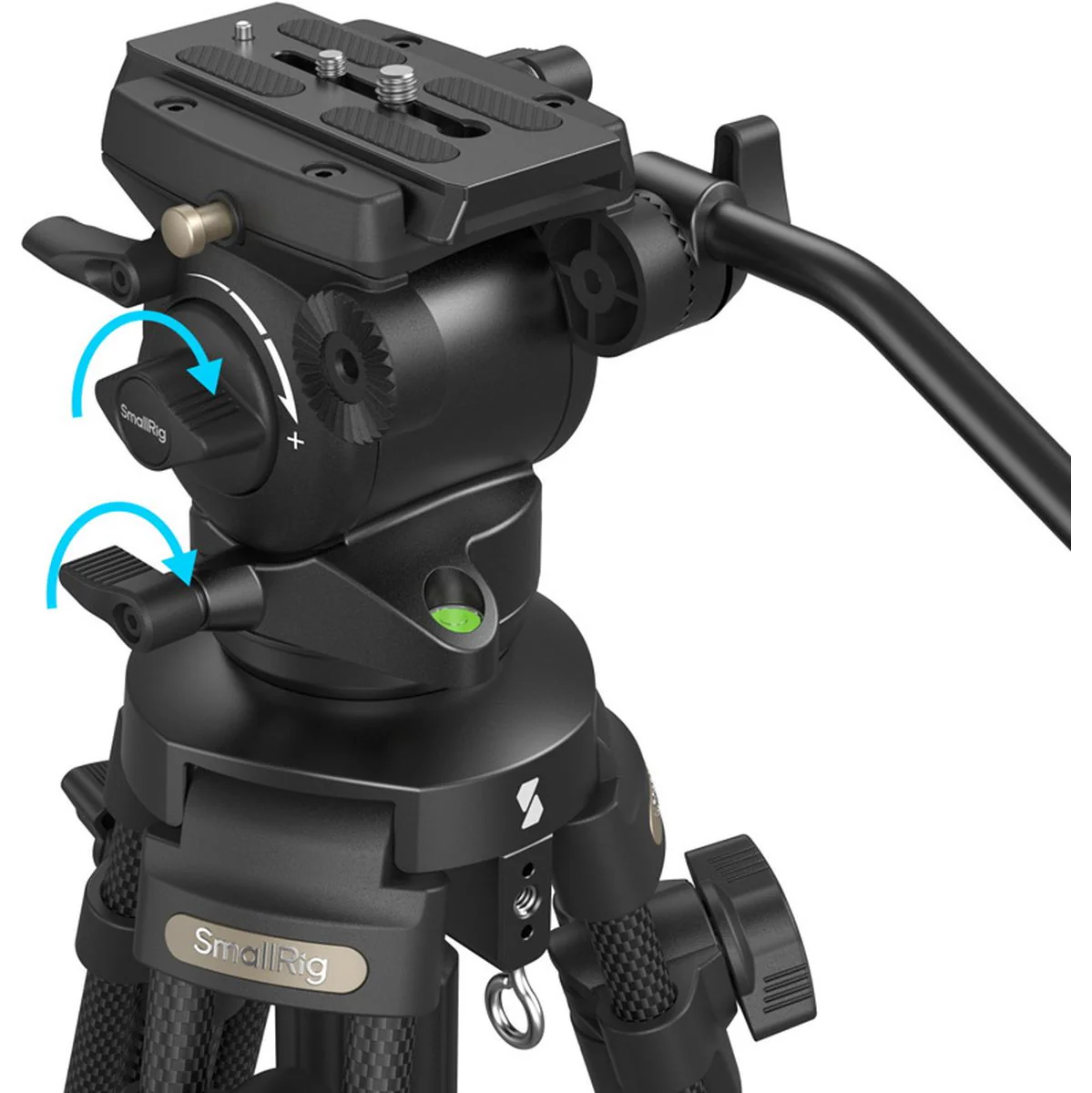 SmallRig 4685 Lightweight Video Carbon Fiber Tripod Kit AD 5 - Image 4