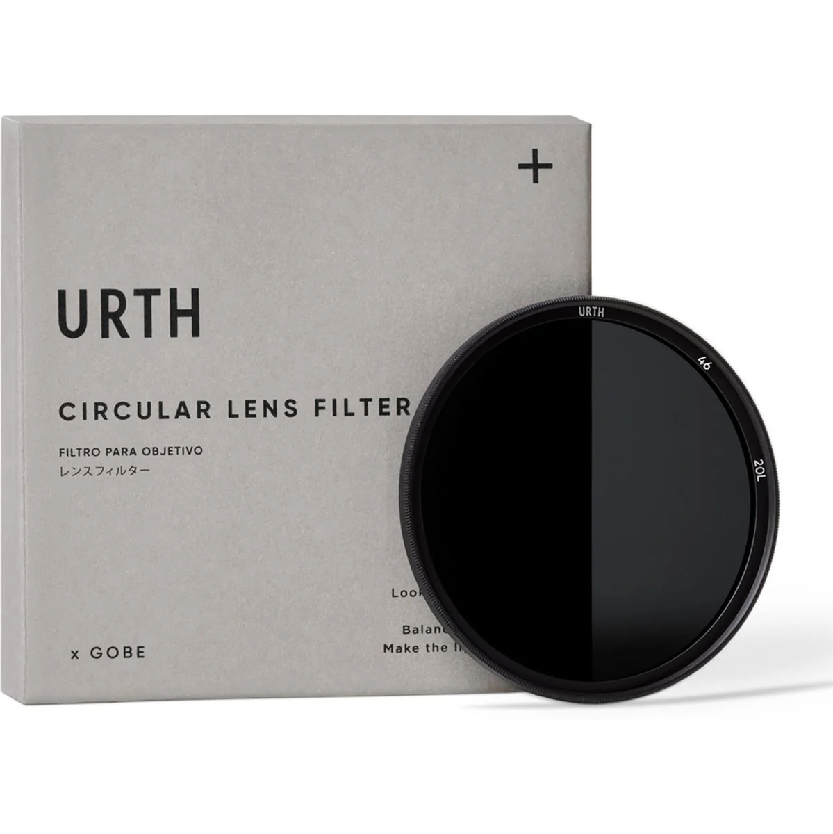 Urth 46mm ND16 (4 Stop) Lens Filter (Plus+)