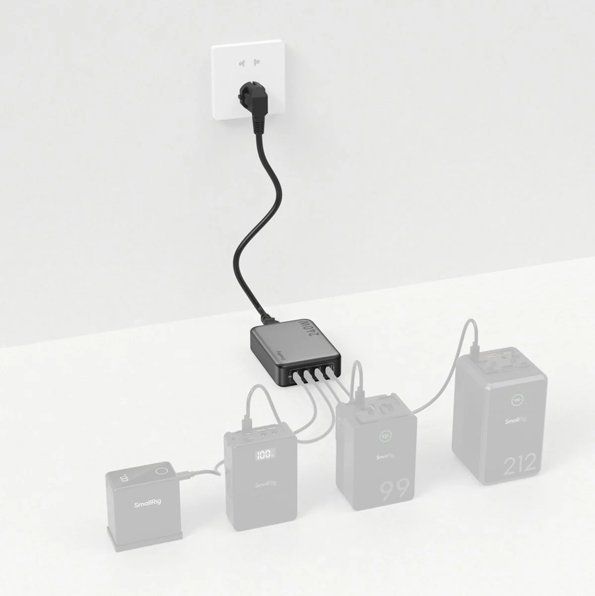 SmallRig 4752 240W 4 Port PD Power Adapter (EU Standard) - Image 2
