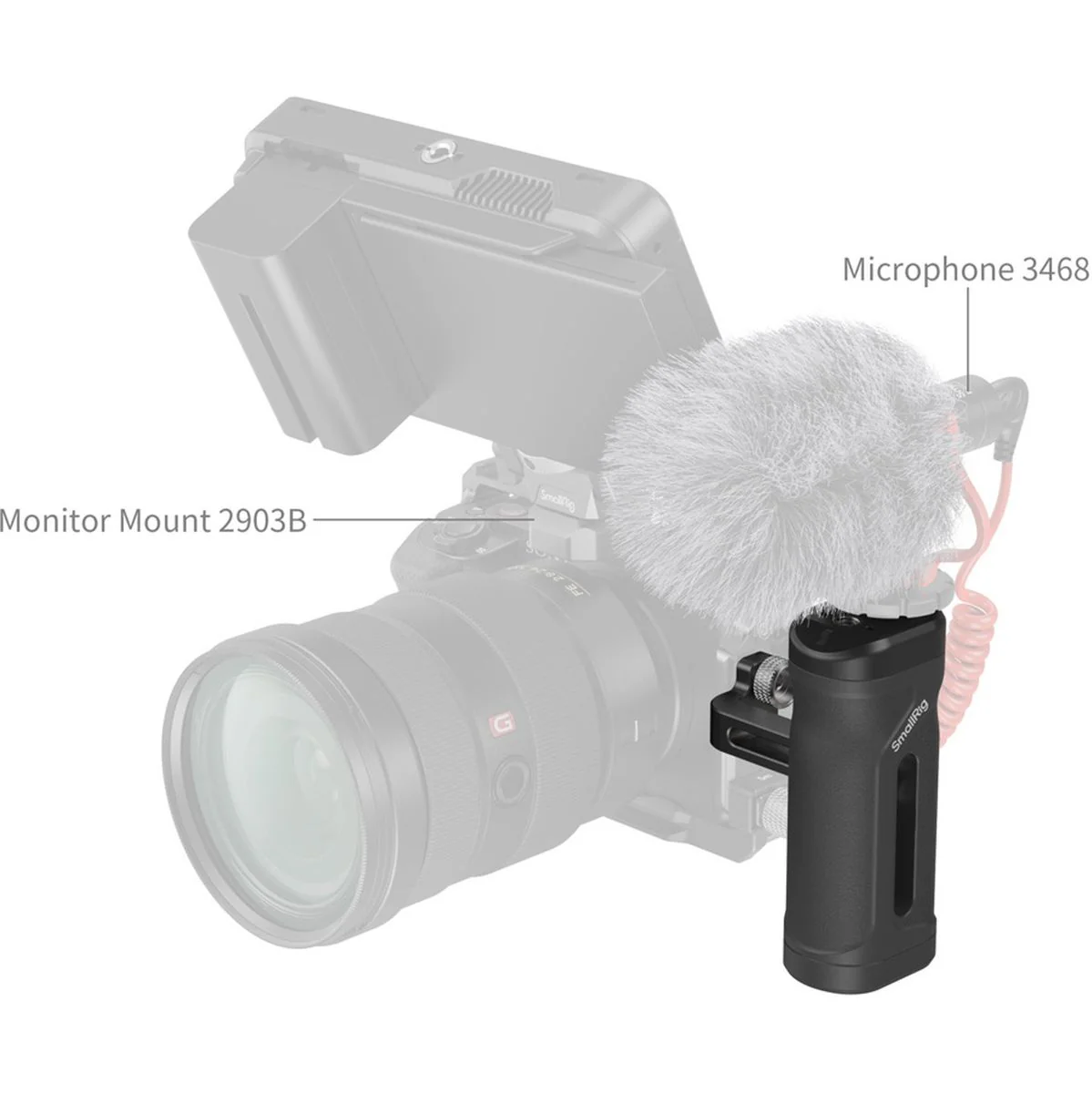 SmallRig 4755 Lightweight Mini Side Handle - Image 3