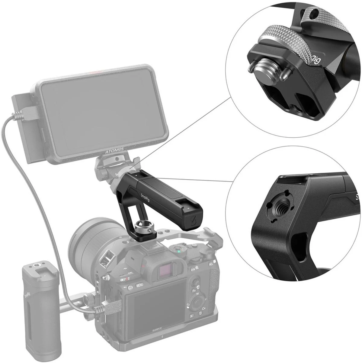 SmallRig 4757 ARRI Locating Top Handle (Tiny) - Image 4