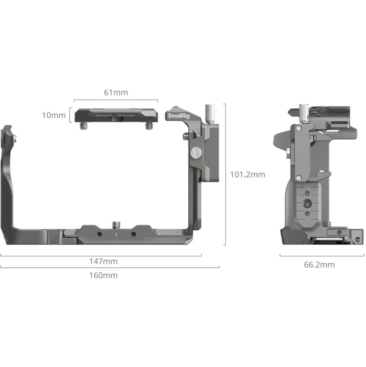 SmallRig 4770 Hawklock Quick Release Cage Kit For Sony FX3 / - Image 2