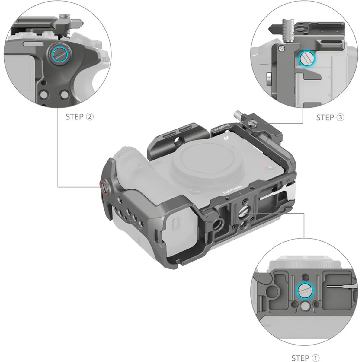 SmallRig 4770 Hawklock Quick Release Cage Kit For Sony FX3 / - Image 4