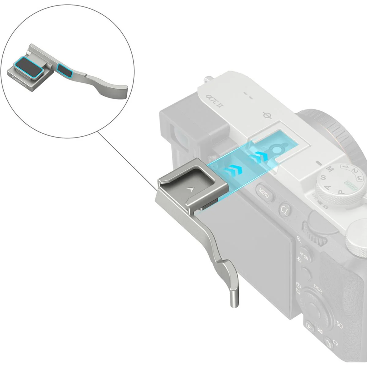 SmallRig 4818 Thumb Grip For Sony Alpha 7C II / Alpha 7CR / - Image 3