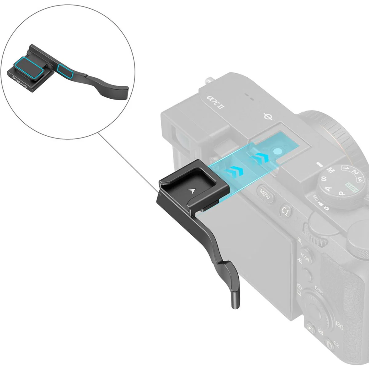 SmallRig 4820 Thumb Grip For Sony Alpha 7C II / Alpha 7CR / - Image 3