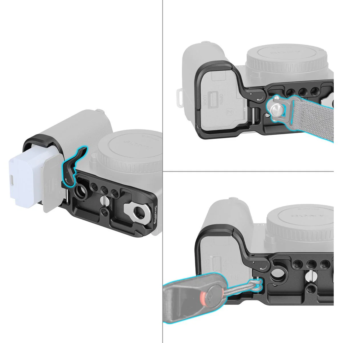 SmallRig 4950 Baseplate For Sony ZV E10 II - Image 2