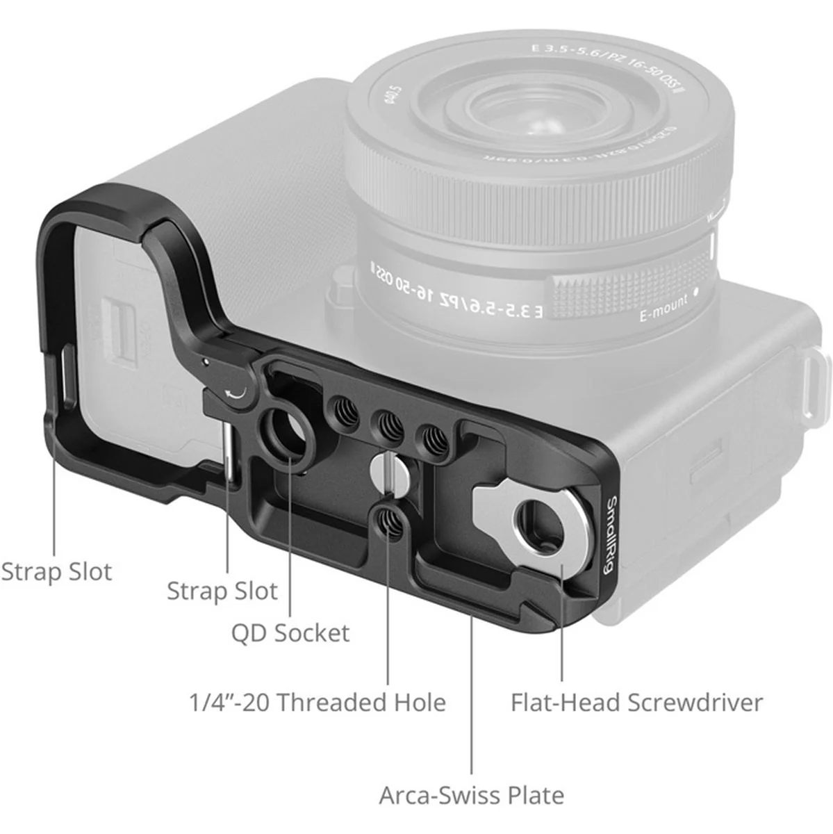 SmallRig 4950 Baseplate For Sony ZV E10 II - Image 3