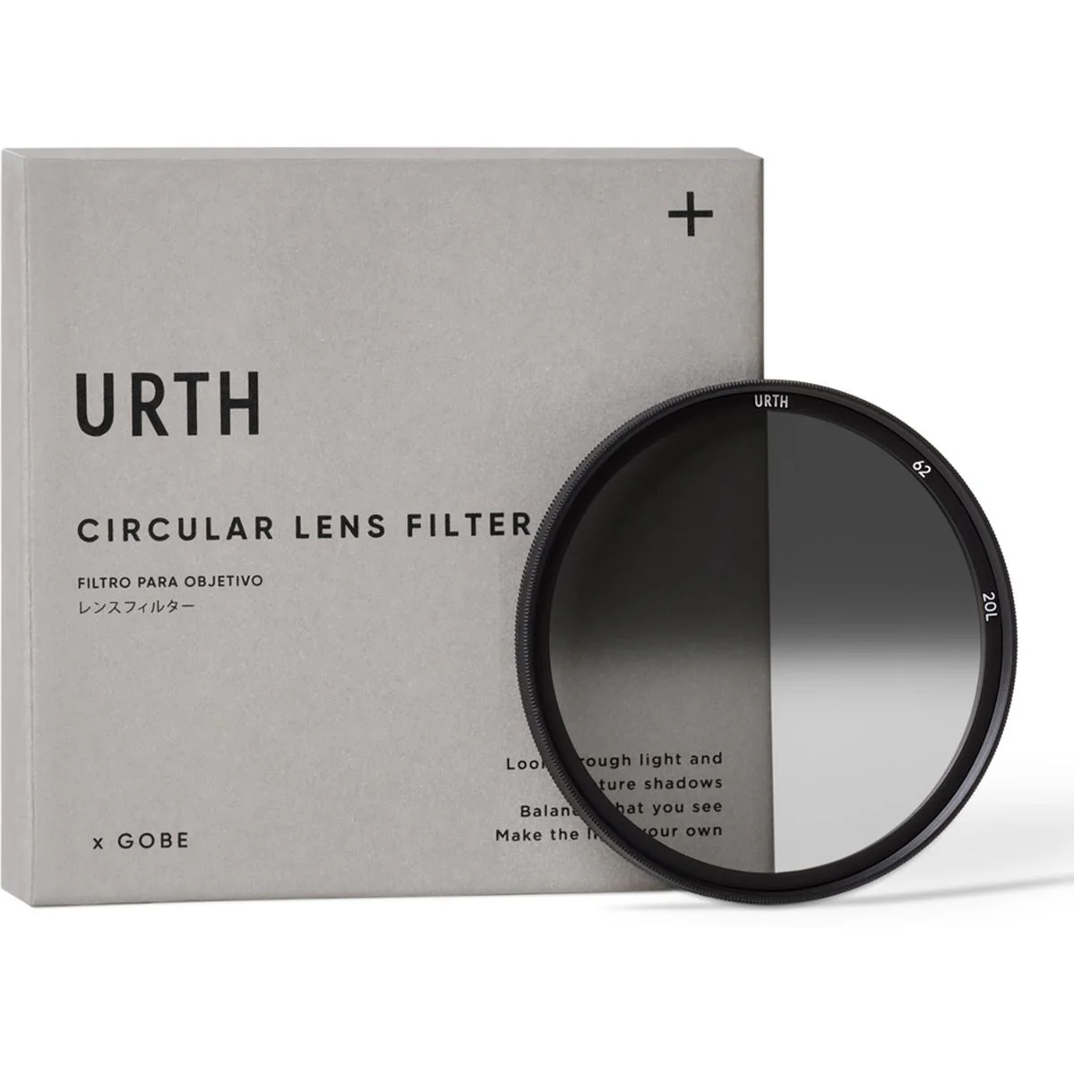 Urth 62mm Hard Graduated ND8 Lens Filter (Plus+)