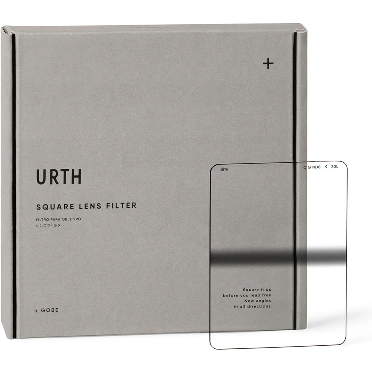 Urth 75 X 100mm Center Graduated ND8 (3 Stop) Filter (Plus+)