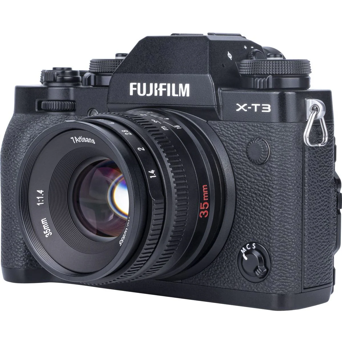 7Artisans 35mm f/1.4 Fujifilm X-Mount | APS-C | Black - Image 2