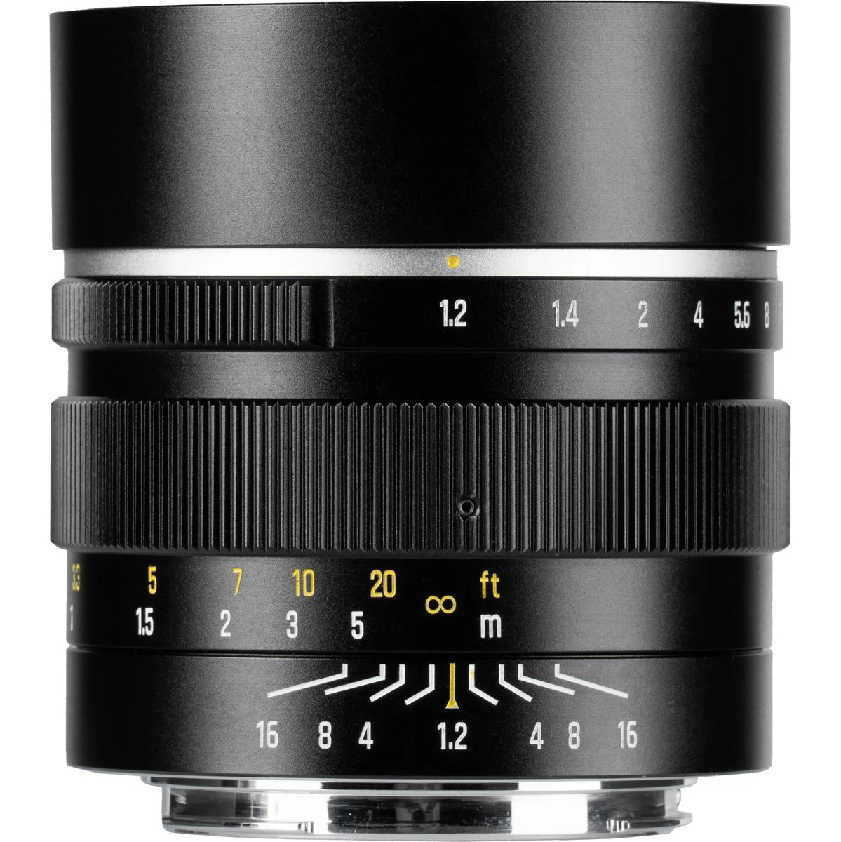 7Artisans 50mm f/1.2 - Fujifilm FX-Mount - Black
