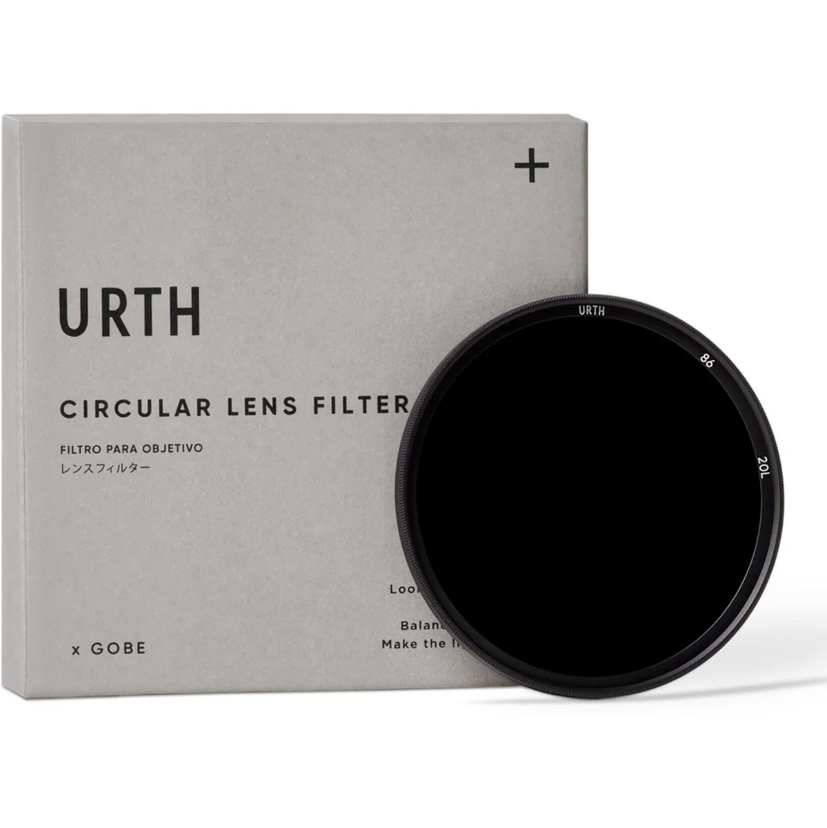 Urth 86mm ND1000 (10 Stop) Lens Filter (Plus+)